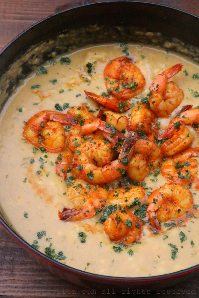 Easy Shrimp And Corn Soup Recipe
 Shrimp and corn chowder Laylita s Recipes