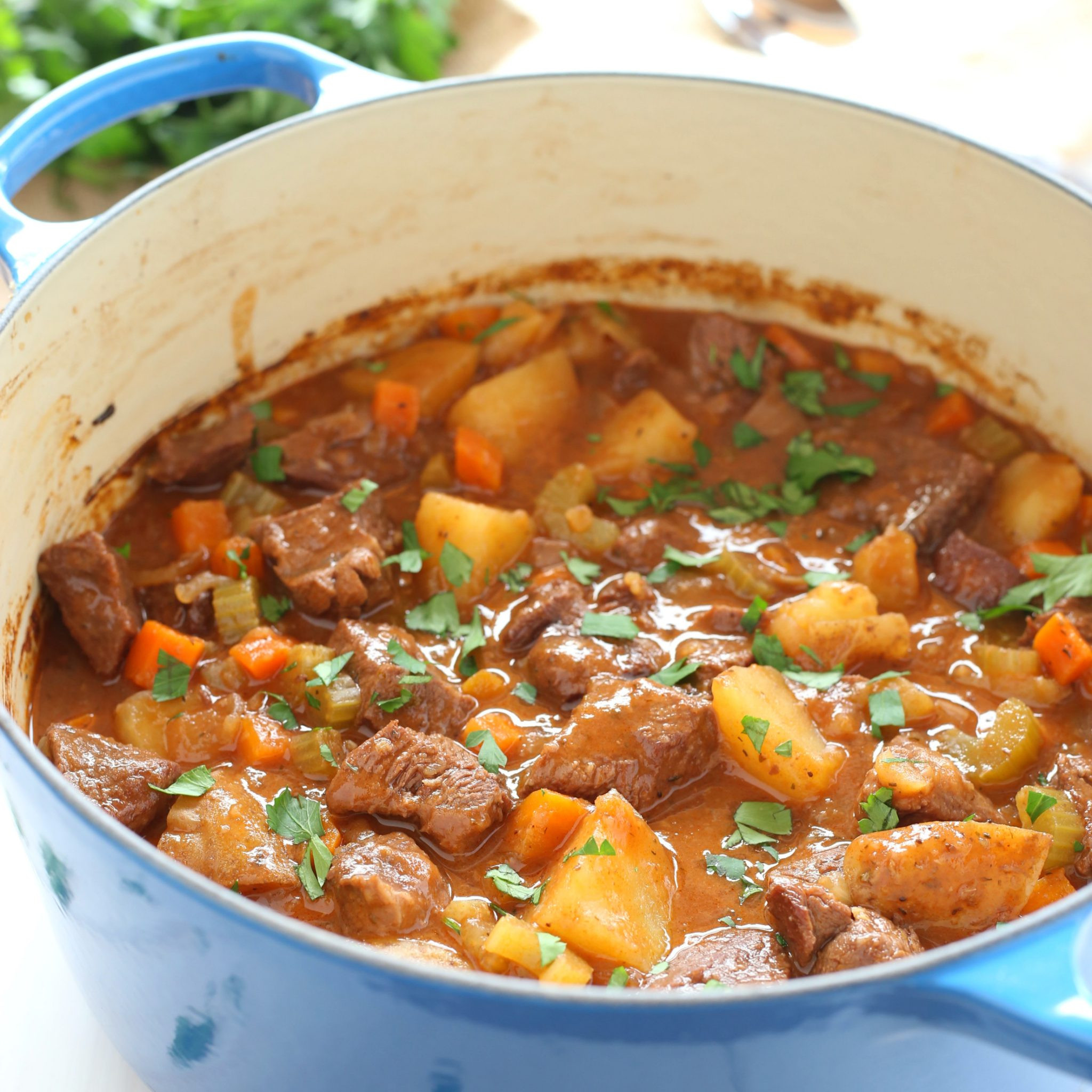 Easy Stew Recipes
 Best Ever e Pot Beef Stew The Busy Baker