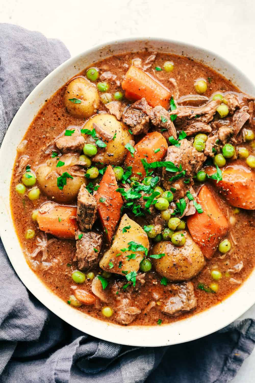 Easy Stew Recipes
 Best Ever Slow Cooker Beef Stew