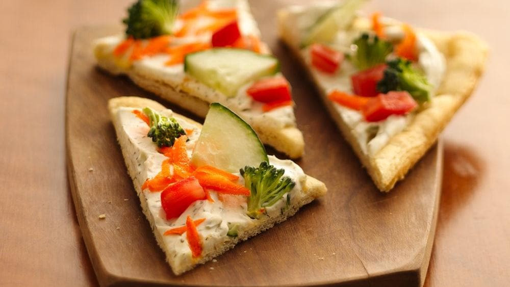 Easy Veg Recipes For Snacks
 It’s an App It’s a Snack It’s Crescent Veggie Pizza