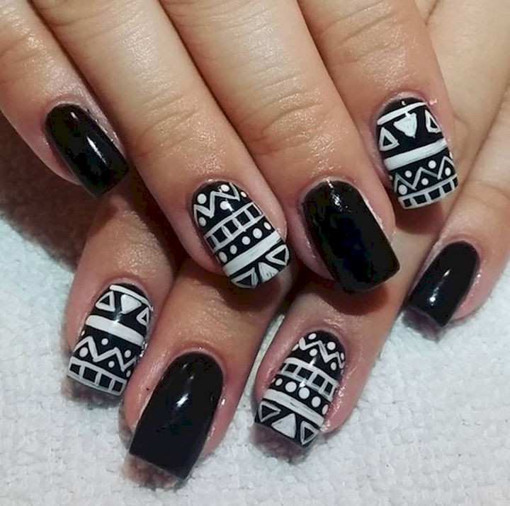 Edgy Nail Designs
 22 Black Nails That Range from Elegant Manicures to Edgy