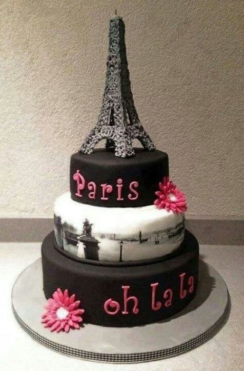 Eiffel Tower Birthday Cake
 17 Best images about Eiffel Tower cake ideas for Angelique