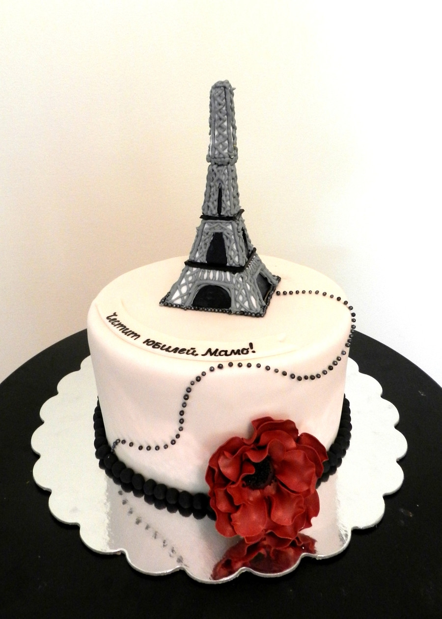 Eiffel Tower Birthday Cake
 Eiffel Tower Cake CakeCentral