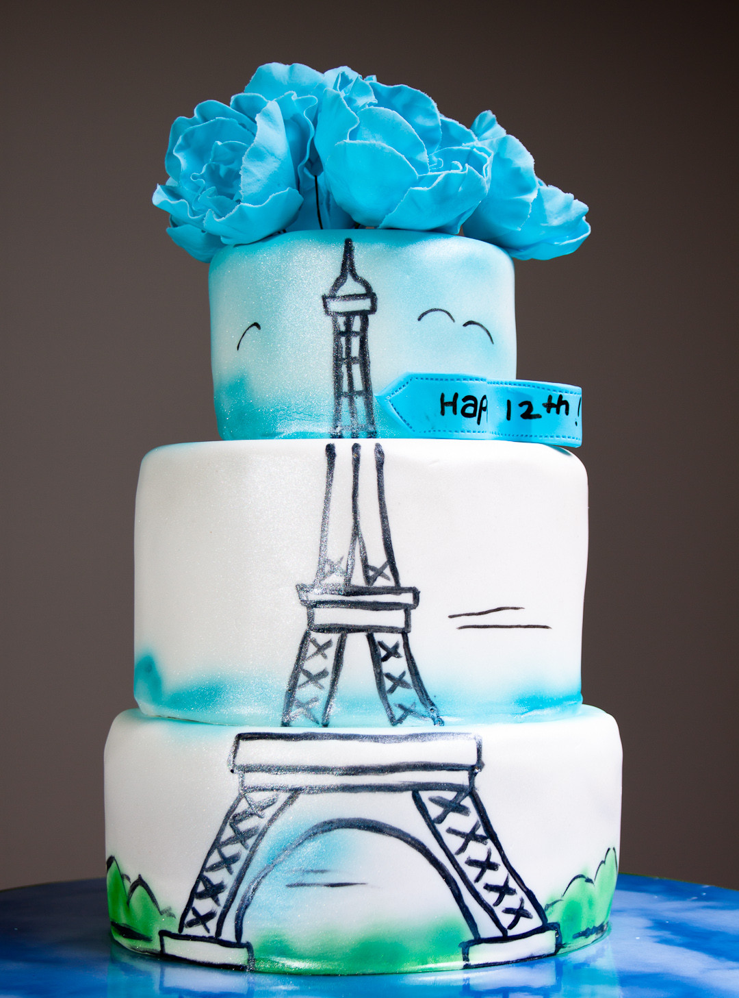 Eiffel Tower Birthday Cake
 Eiffel Tower Cake