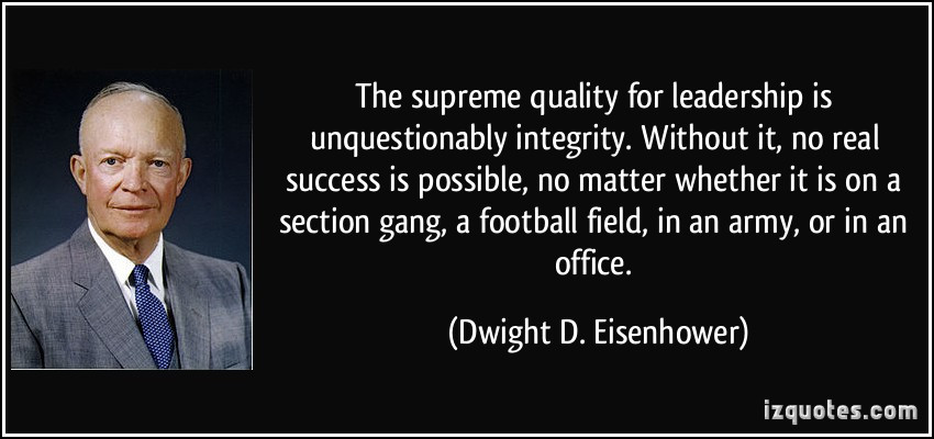 Eisenhower Leadership Quote
 Dwight D Eisenhower Leadership Quotes QuotesGram
