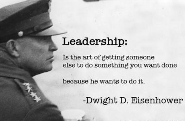 Eisenhower Leadership Quote
 19 Outstanding Leadership Quotes for the New Year – Happy