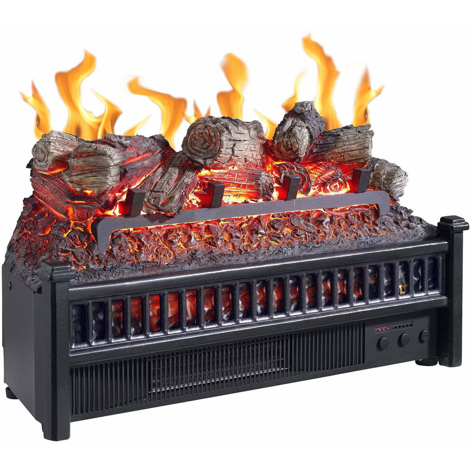 Electric Fireplace Log Heaters
 Electric Fireplace Logs Insert Crackling Heater With