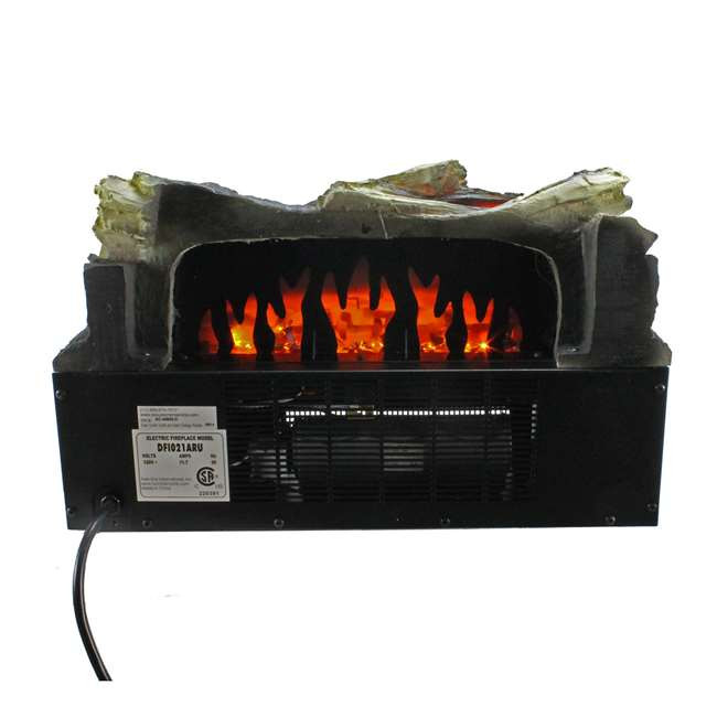 Electric Fireplace Log Heaters
 Duraflame Electric Fireplace LED Log Insert w 1350W
