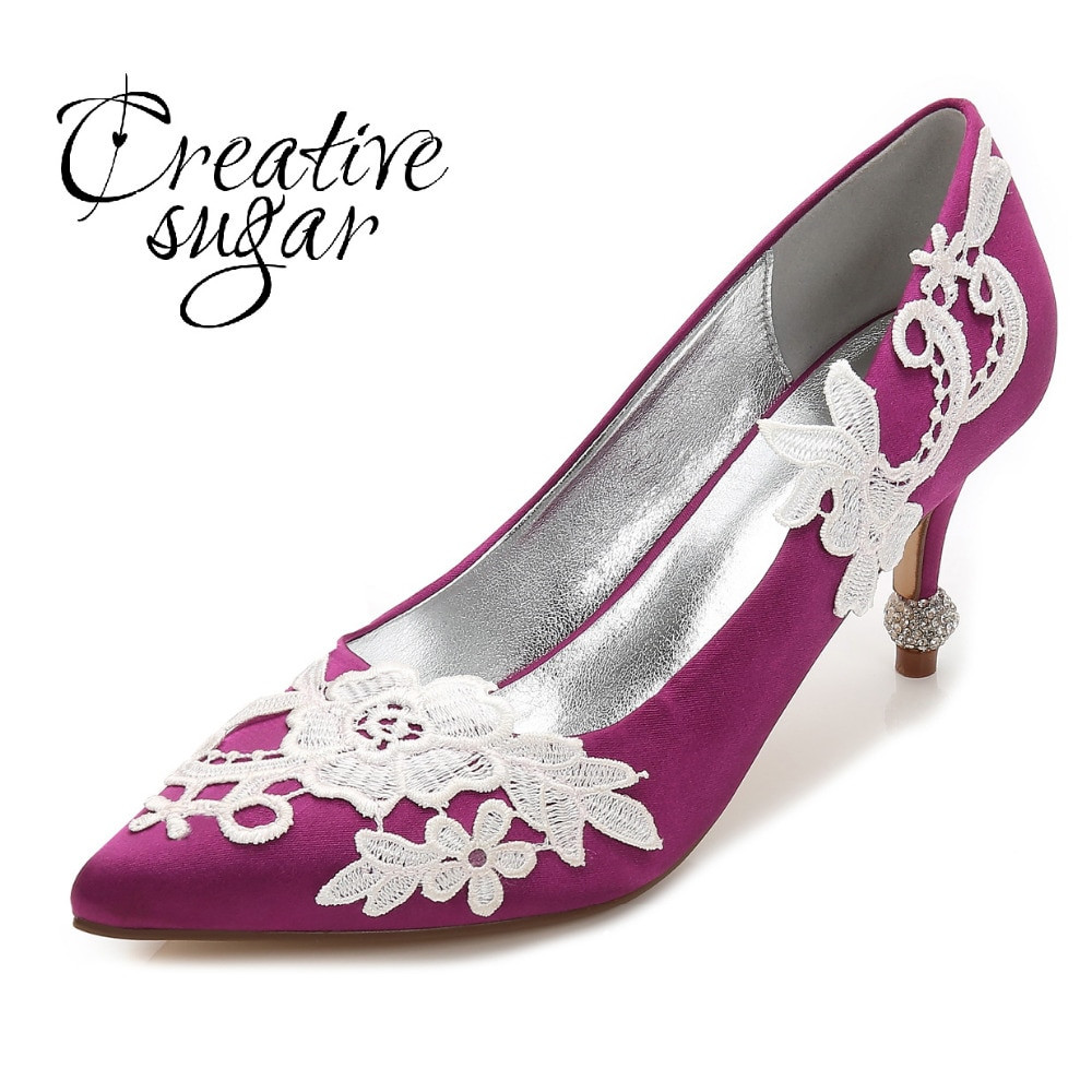Elegant Wedding Shoes
 Aliexpress Buy Creativesugar satin slip on elegant