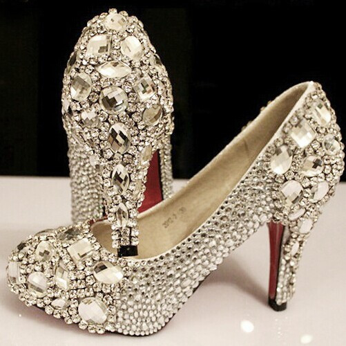 Elegant Wedding Shoes
 Bejeweled Shoes New Arrival Elegant Wedding Shoes Fashion