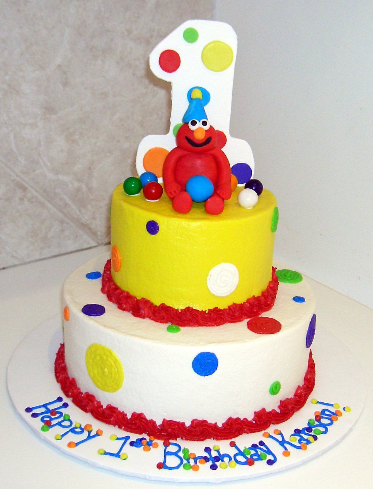 Elmo Birthday Cakes At Walmart
 Elmo 1st Birthday Cake cakepins