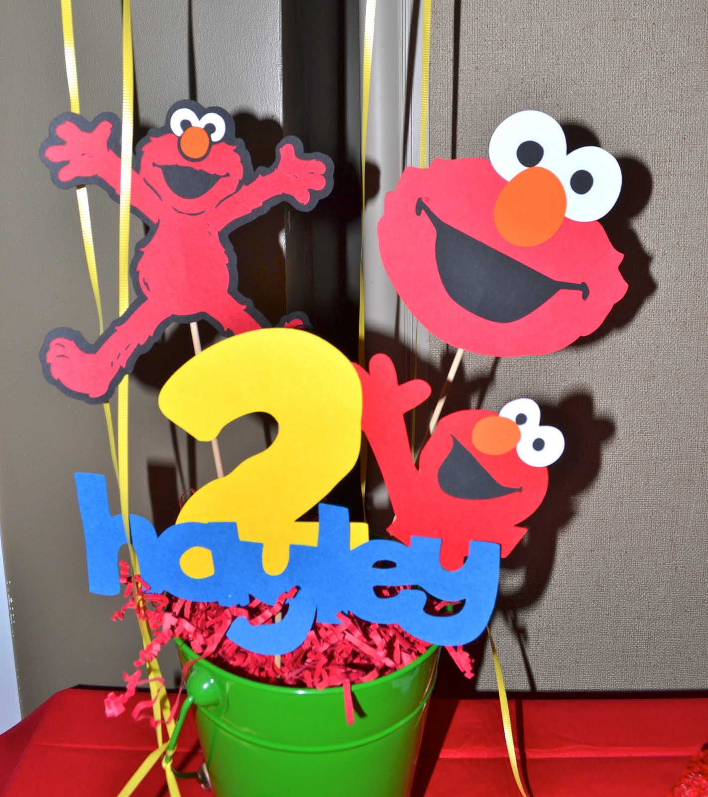 Elmo Birthday Party Decorations
 Buggy s Basement Elmo Birthday Party