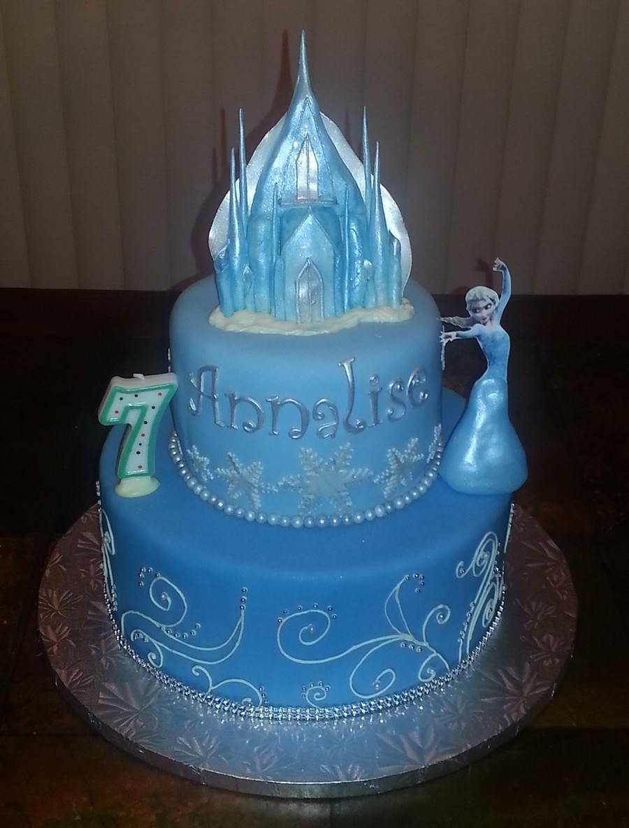 Elsa Birthday Cakes
 Frozen Cake With Elsa CakeCentral