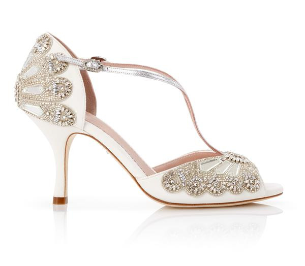 Embellished Wedding Shoes
 Embellished Bridal Shoes Emmy London