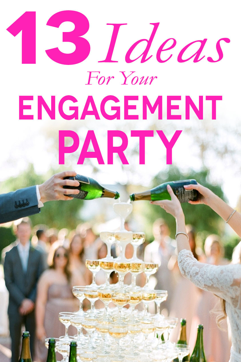 Engagement Ideas For Party
 13 Engagement Party Ideas We Love