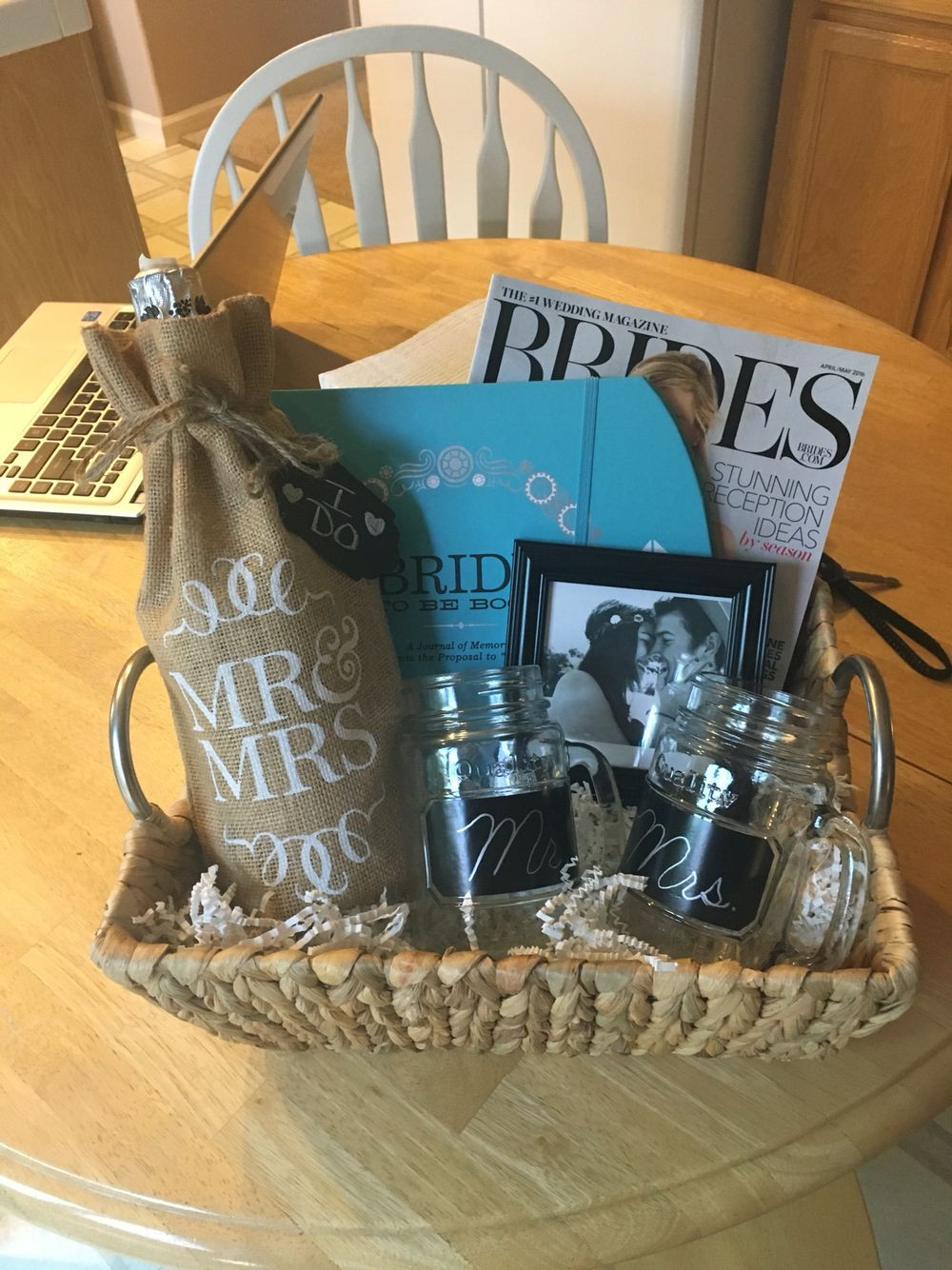 Engagement Party Ideas Gifts
 Engagement t basket