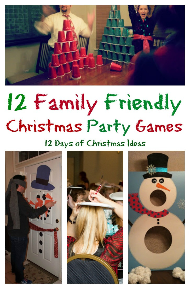 Enjoyable Office Christmas Party Games Ideas
 12 Family Friendly Party Games for 12 Days of Christmas
