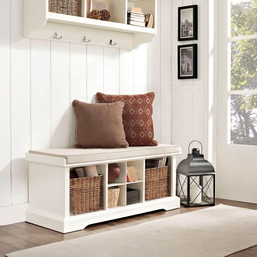 Entry Way Storage Bench
 Entryway Bench Ideas for a Stylish and Organized Home