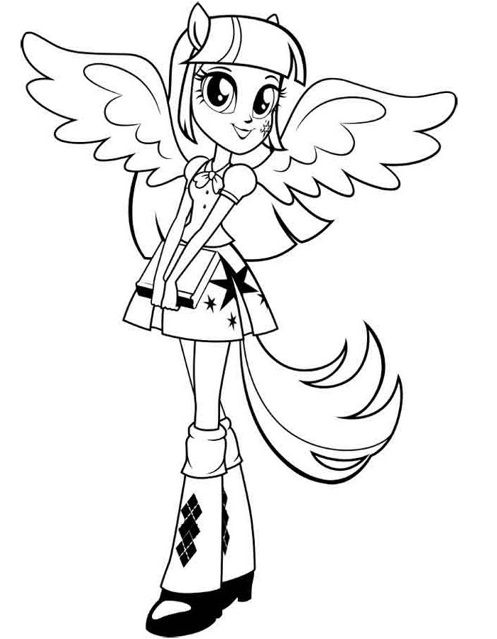 Equestria Girls Pinkie Pie Coloring Pages
 Equestria Girl Drawing at GetDrawings