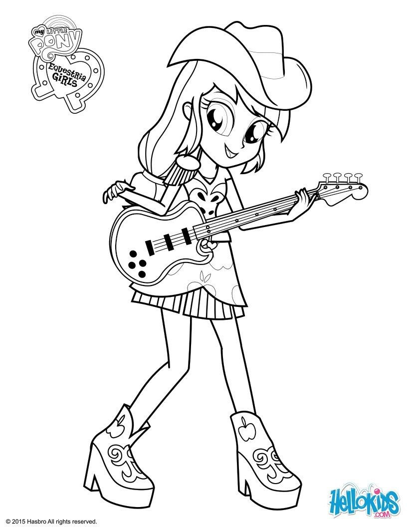 Equestria Girls Rainbow Rocks Coloring Pages
 Pin on Colorings