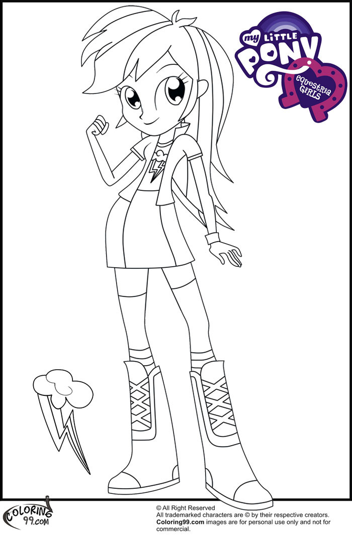 Equestria Girls Rarity Coloring Pages
 November 2013