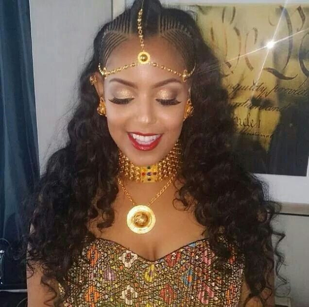Ethiopian Hairstyles For Wedding
 Pin by Masego Haile on african fashion