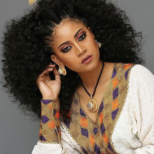 Ethiopian Hairstyles For Wedding
 BE A PRINCESS ethiopian habeshagirl habeshabride