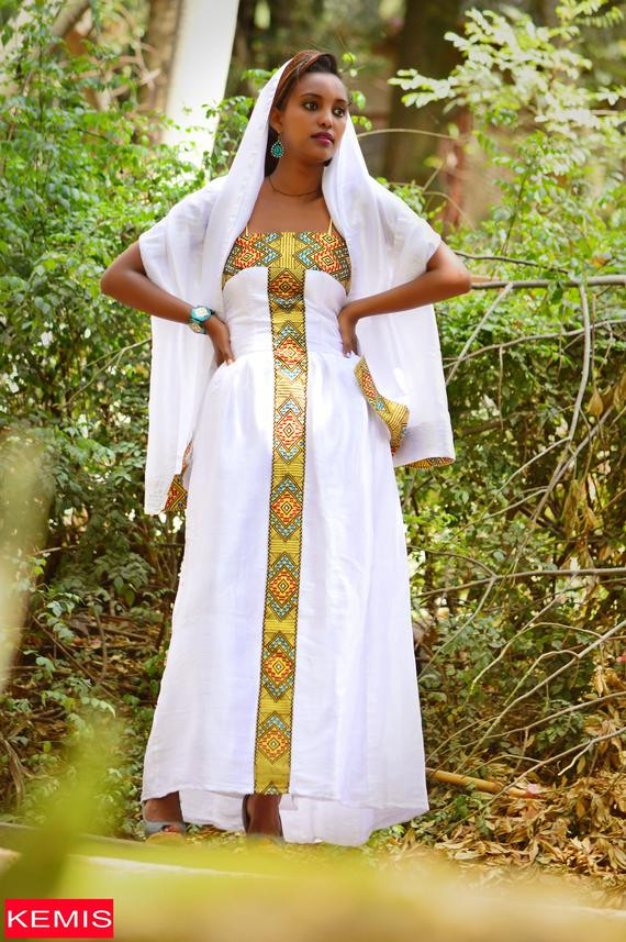Ethiopian Wedding Dress
 Ethiopian Eritrean habesha wedding dresses traditional modern