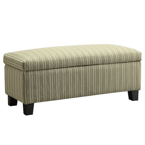 Fabric Bench With Storage
 Kingstown Home Kendrick Fabric Storage Bench II & Reviews
