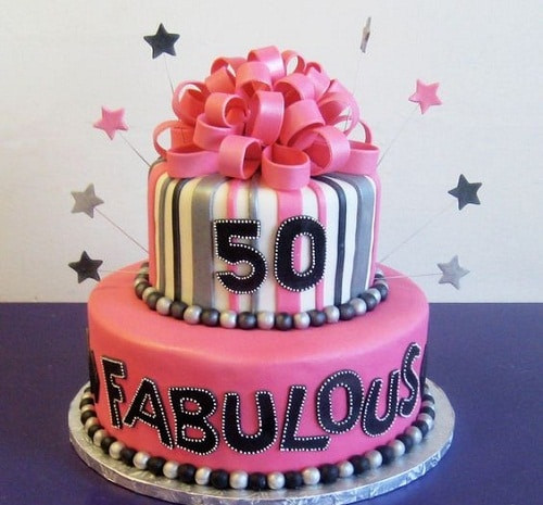 Fabulous Birthday Cakes
 34 Unique 50th Birthday Cake Ideas with My Happy