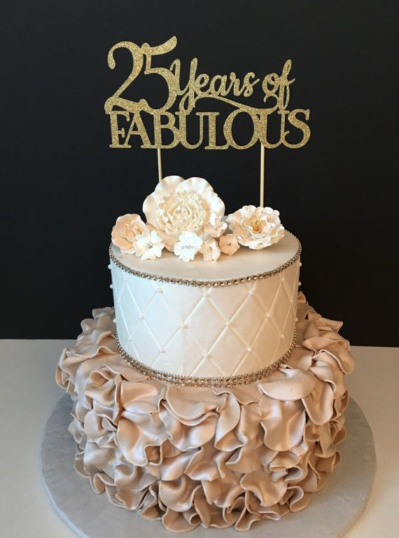 Fabulous Birthday Cakes
 The 25 best 25th birthday ideas on Pinterest