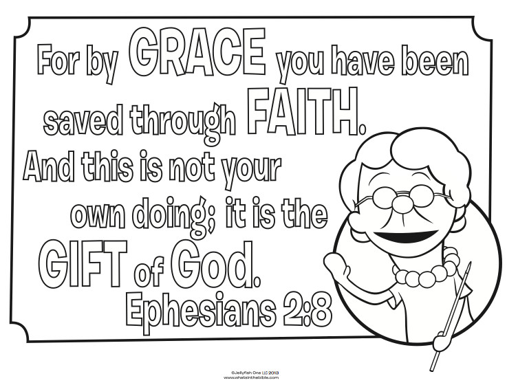 Walk By Faith Coloring Page