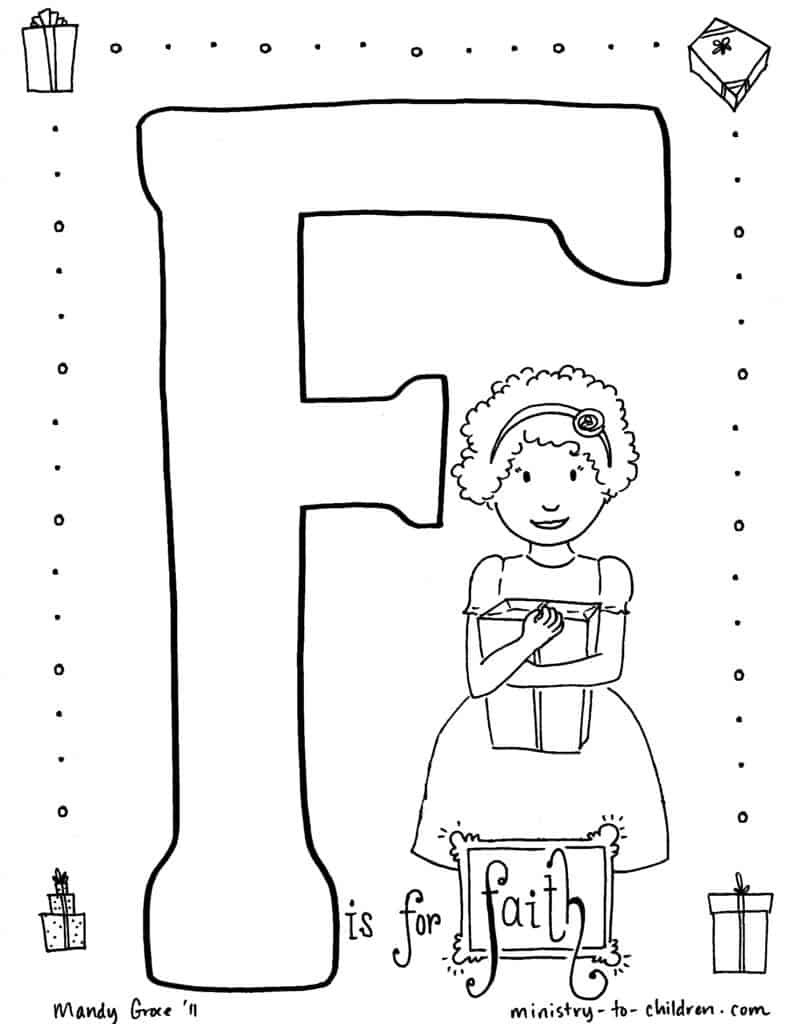 Faith Coloring Pages For Kids
 Children s Sermon Hebrews 11 29 12 3 "What is Faith"