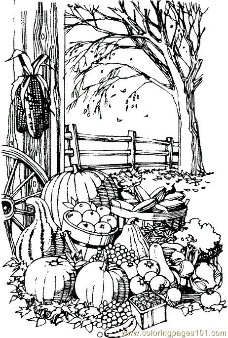 Fall Coloring Pages Adults
 fall coloring pages printable