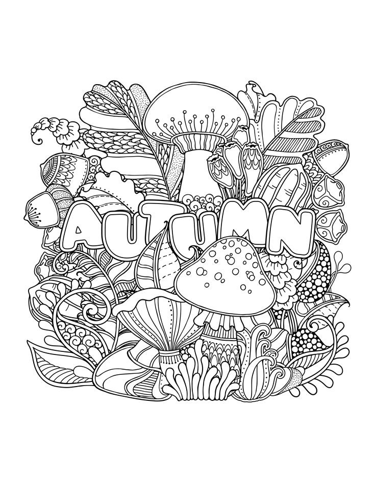 Fall Coloring Pages Adults
 Fall Coloring Pages for Adults Best Coloring Pages For Kids
