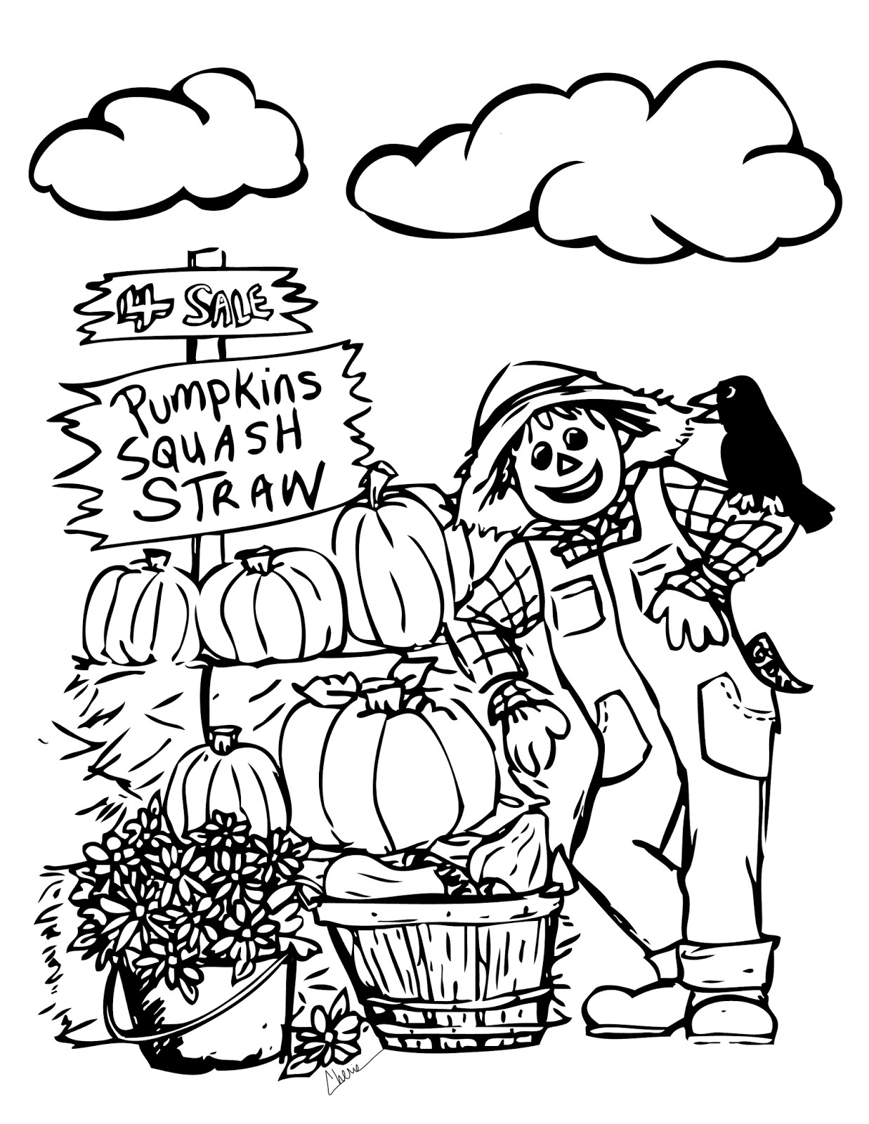 Fall Coloring Pages Free Printable
 Fall Coloring Sheets Printable