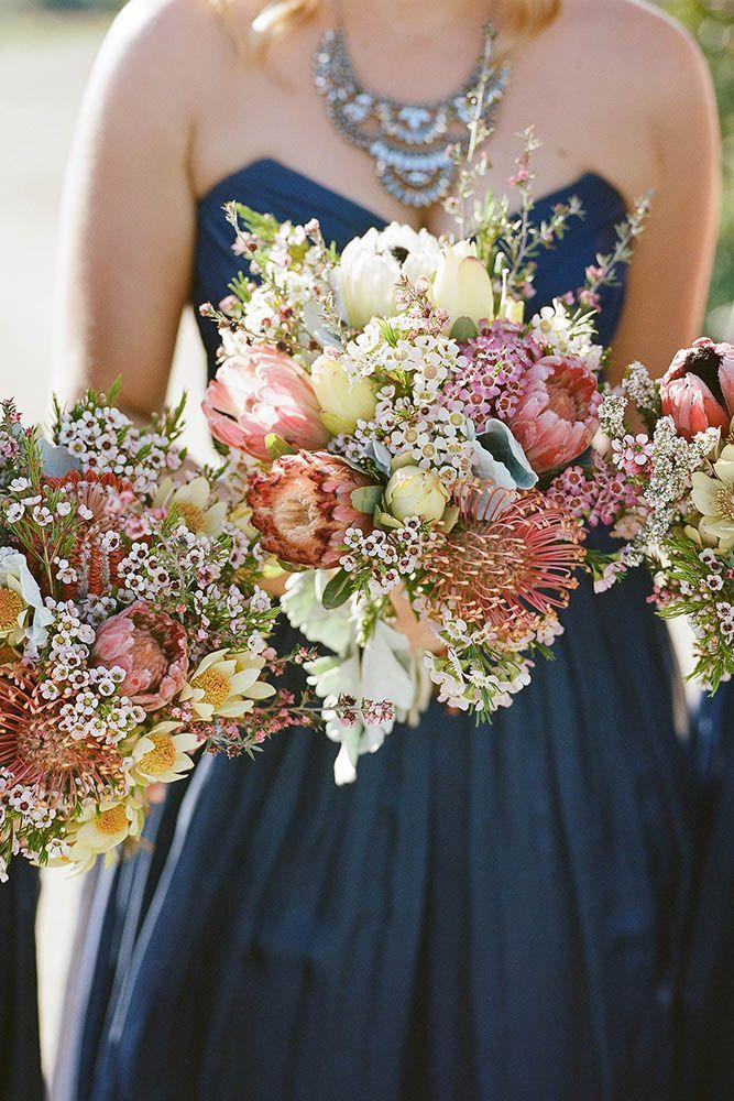 Fall Flowers For Weddings
 21 Fall Wedding Bouquets For Autumn Brides Weddbook