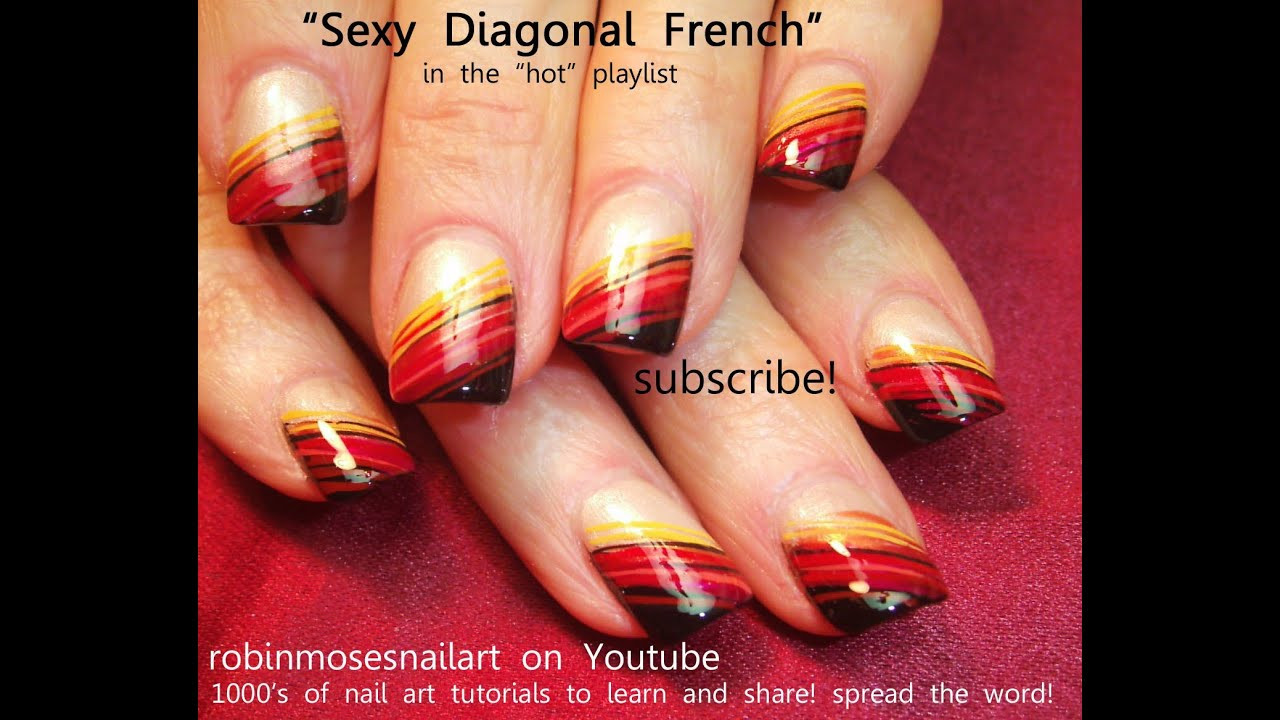 Fall French Nail Designs
 Easy Fall Nail Art for Beginners