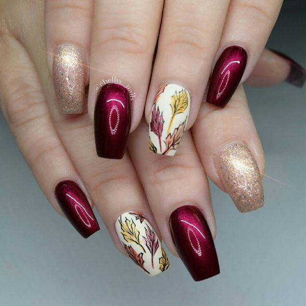 Fall Nail Colors And Designs
 31 Ideal Fall Nail Designs Ideas For You