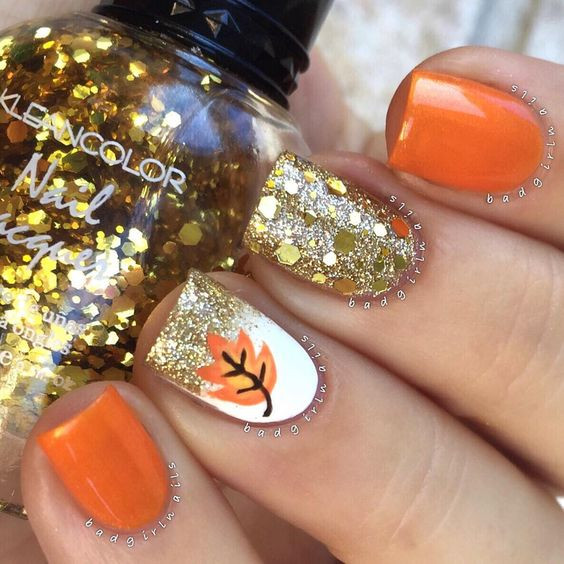 Fall Nail Colors And Designs
 30 Nail Ideas for Fall Latest Nail Art Trends & Ideas