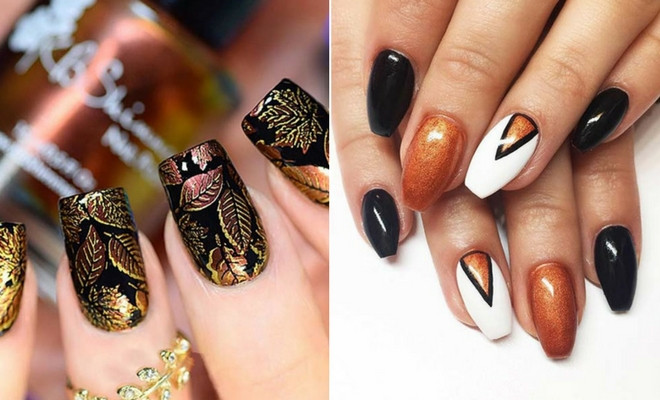 Fall Nail Colors And Designs
 41 Trendy Fall Nail Design Ideas for 2019