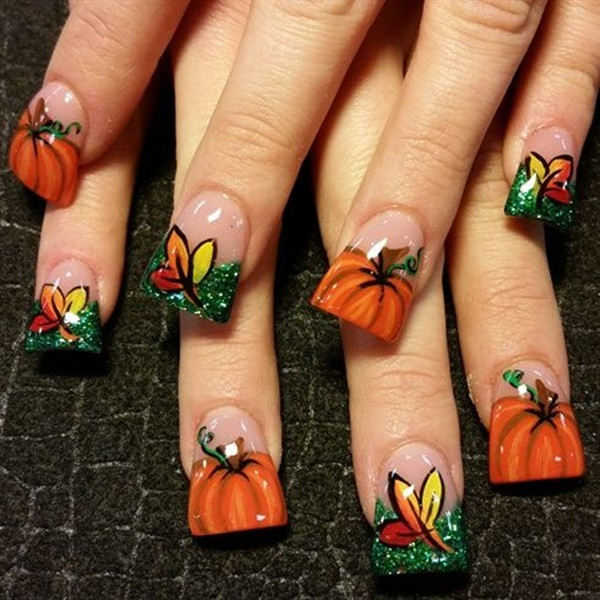 Fall Nail Colors And Designs
 45 Pretty Fall Nails Designs and Colors for 2016