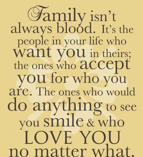 Family Isn'T Always Blood Quote
 Family Quotes 135 Quotes Page 16