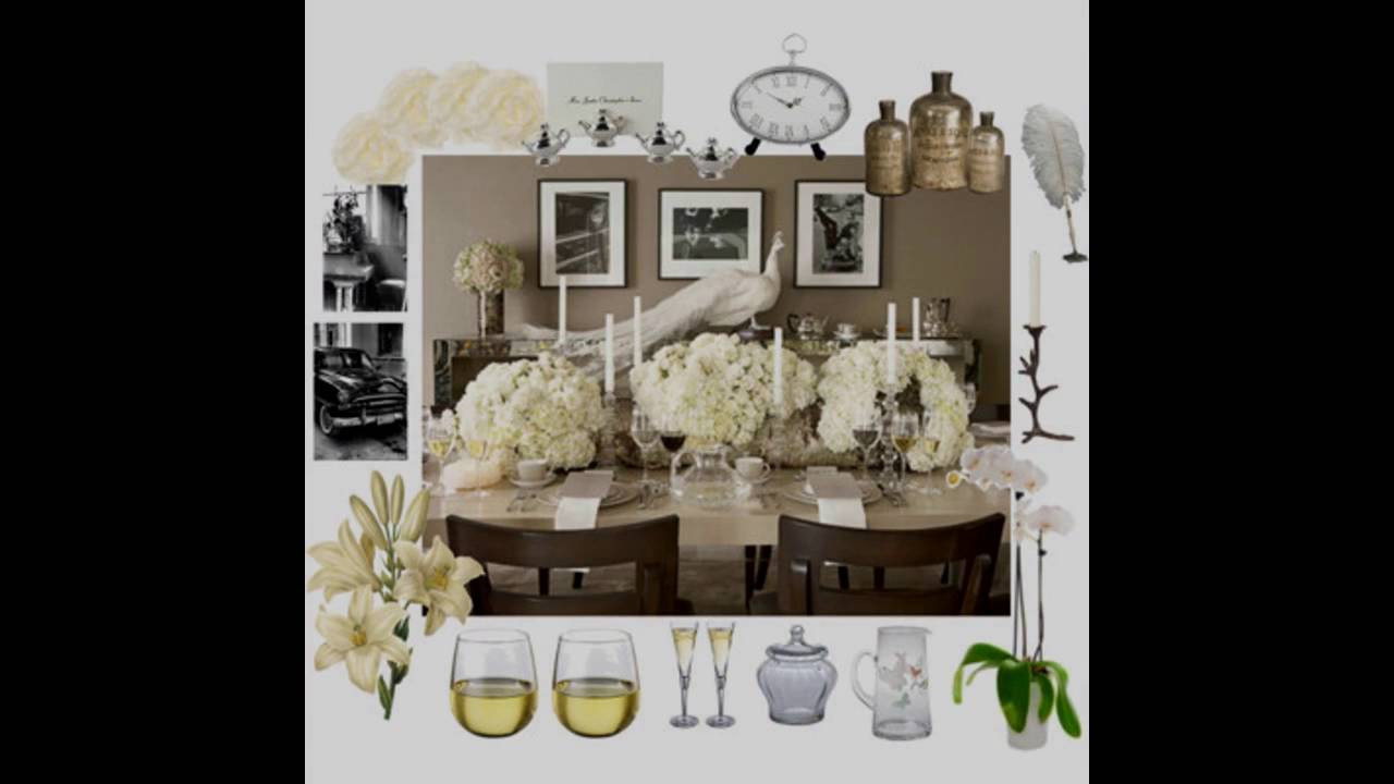 Fancy Dinner Party Ideas
 Elegant dinner party themed decorating ideas