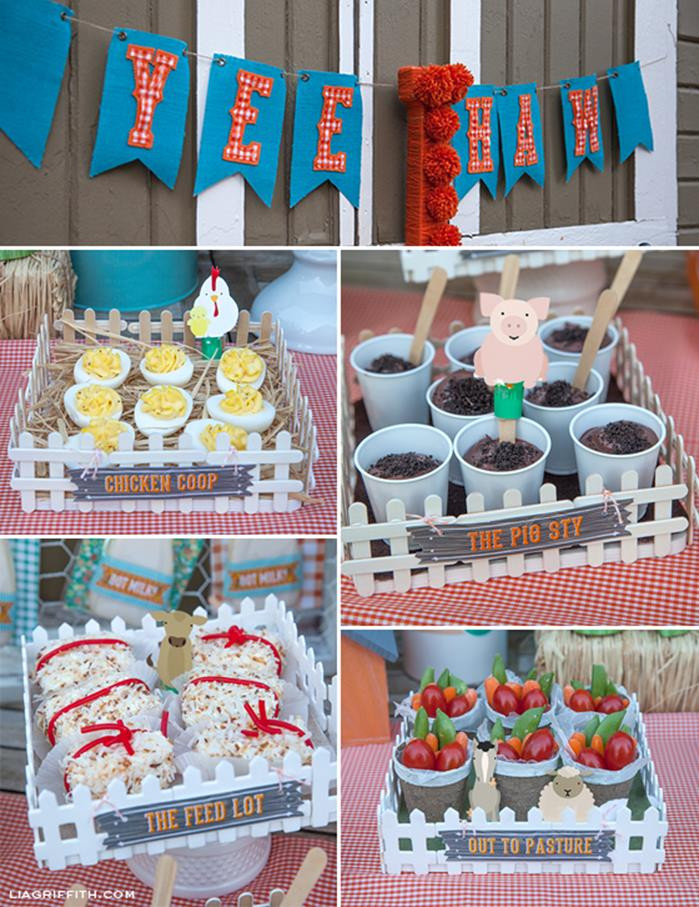 Farm Birthday Party Decorations
 Kara s Party Ideas Farm Birthday Party Planning Ideas