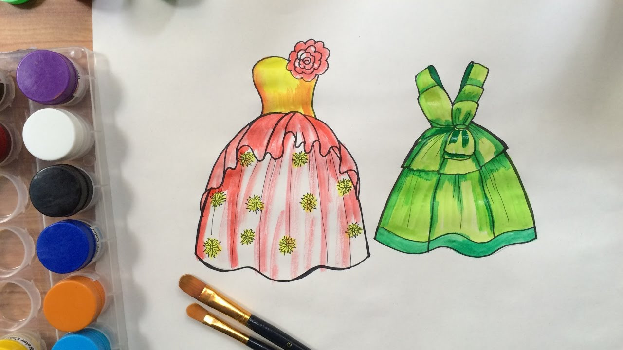 Fashion Design For Children
 How to draw fashion clothes for kids