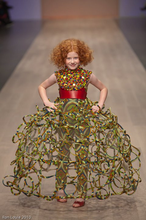 Fashion Design For Children
 Shadders Runway Review Dare to wear Love 2010