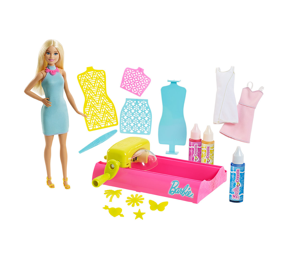 Fashion Design Kit For Kids
 Barbie Crayola Color Magic Station Doll & Washable Paint