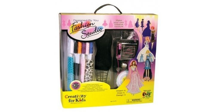 Fashion Design Kits For Kids
 Creativity for Kids Kit Fashion Design Studio £28 67 Amazon