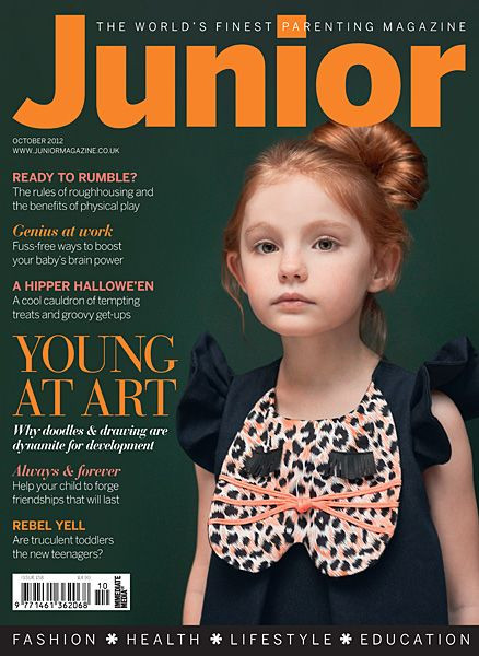 Fashion Kids Magazine
 Junior Magazine Cover October 2012